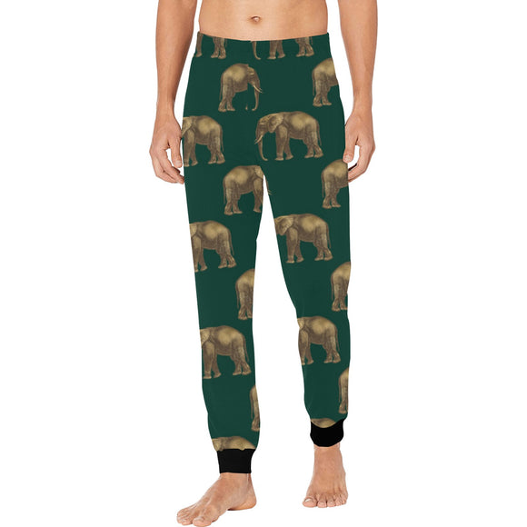 Elephant Print Pajama Bottoms