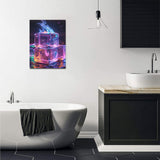 Cubes Canvas Print 12x16 inch