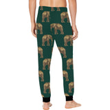 Elephant Print Pajama Bottoms