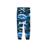 Blue Camo Pajama Bottoms