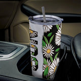 Daisies Son Travel Coffee Mug 20 Oz