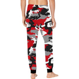 Red Black Camo Pajama Bottoms