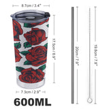 Roses Papa Travel Coffee Mug 20 Oz