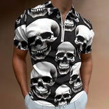 Skulls Short Sleeve Polo Shirt