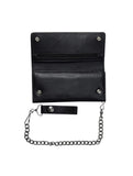 Biker Bifold Chain Wallet Credit Card Slots