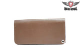 Men's Brown Biker Wallet