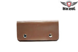 Men's Brown Biker Wallet