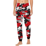 Red Black Camo Pajama Bottoms