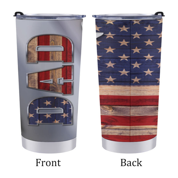 RWB Dad Travel Coffee Mug 20 Oz