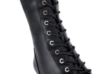 Womens Knee High Laced Boots By Dream Apparel® Zipper on Side