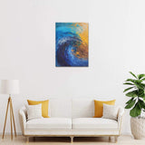 Big Waves Canvas Print 12x16