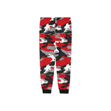 Red Black Camo Pajama Bottoms