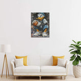 Duck Baller Canvas Print 12x16 inch