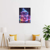 Cubes Canvas Print 12x16 inch