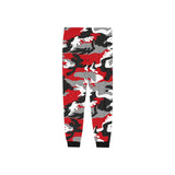 Red Black Camo Pajama Bottoms