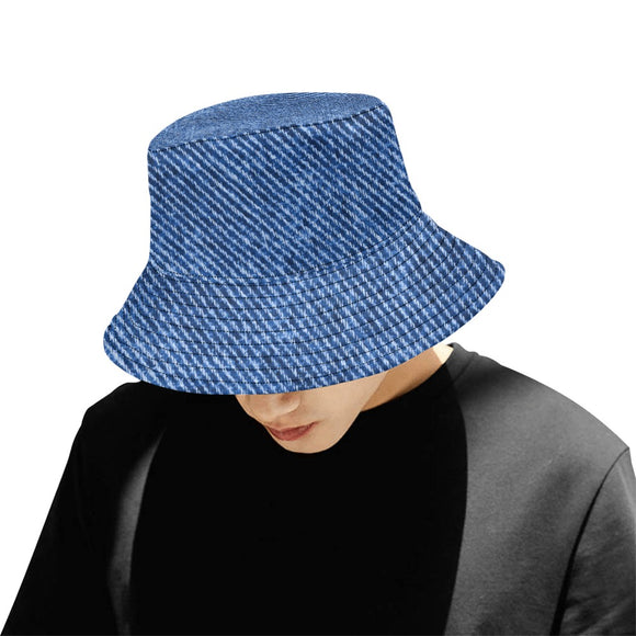 Blue Jean Look Bucket Hat