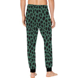 Men's Casual Print Pajama Bottoms - Green