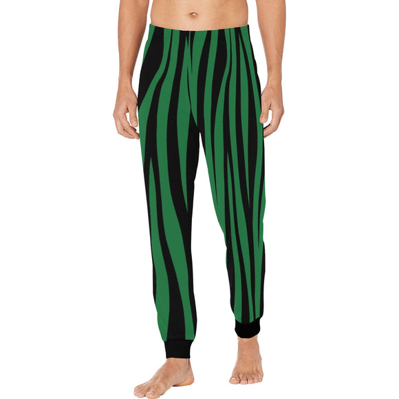 Men's Casual Pajama Bottoms - Green