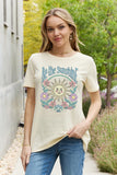 Simply Love Full Size BE THE SUNSHINE Graphic Cotton Tee