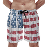 Flag Casual Beach Shorts