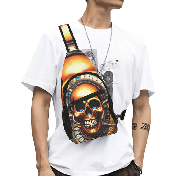 Skulls Chest Bag