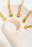 Stainless Steel 18K Gold-Plated Necklace