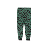 Men's Casual Print Pajama Bottoms - Green