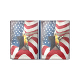 Eagle Flag Leather Wallet