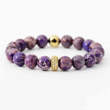 Natural Stone Beaded Bracelet