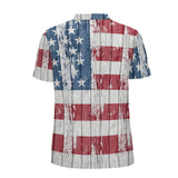 Patriotic Straight Polo Shirt