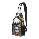 Skulls Chest Bag