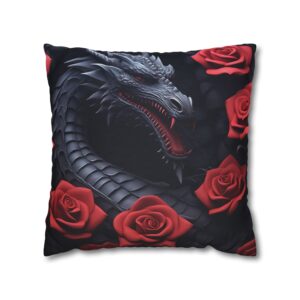 Spun Polyester Square Pillowcase